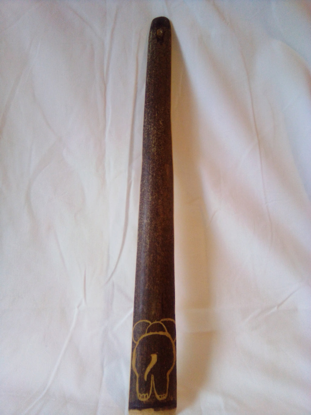 Chausse- pied artisanal en bambou noir de 41 cm