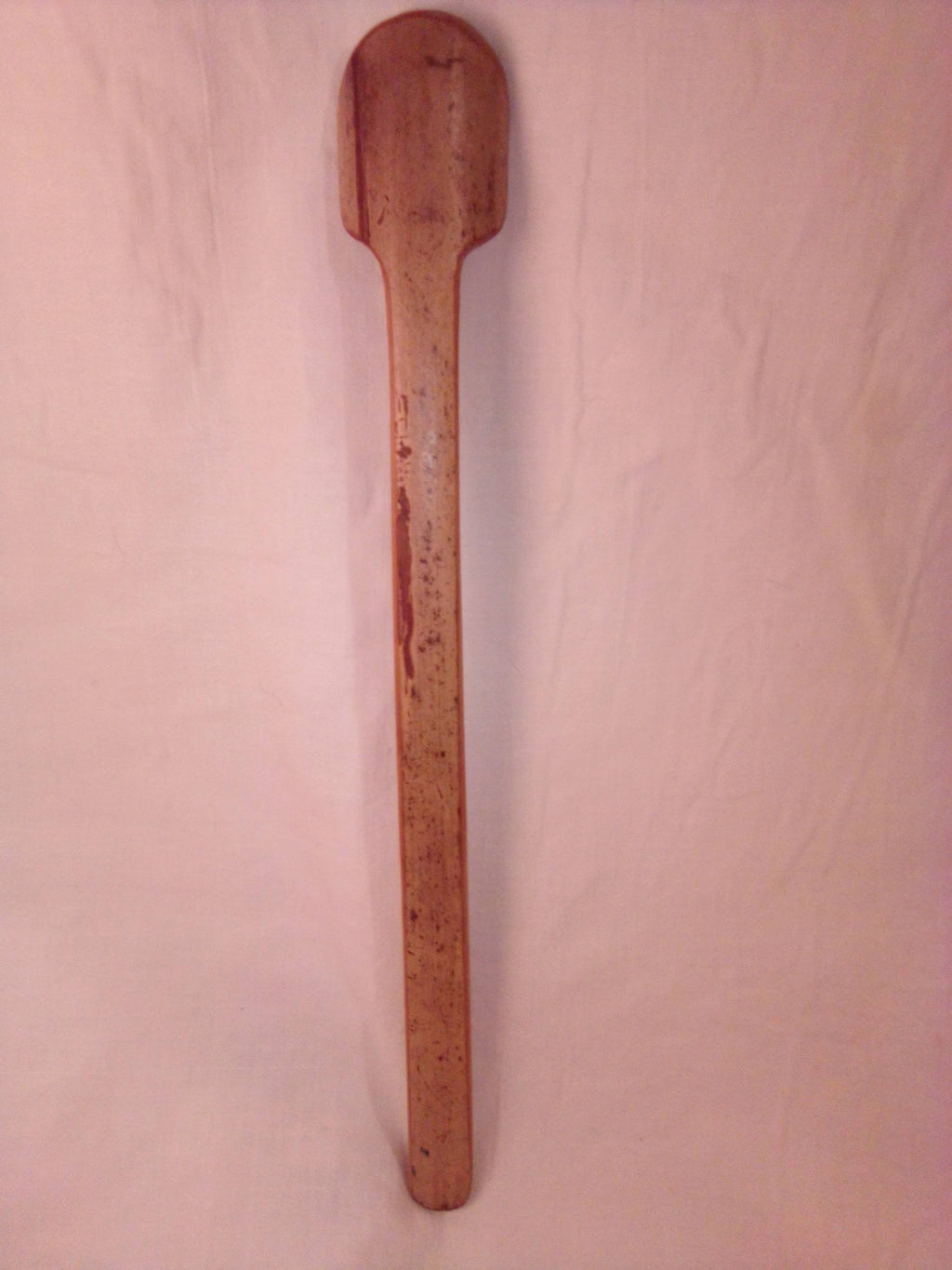 Cuillère artisanale en bambou vert de 28 cm naturelle