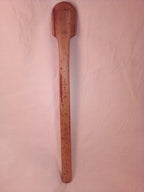 Cuillère artisanale en bambou vert de 28 cm naturelle