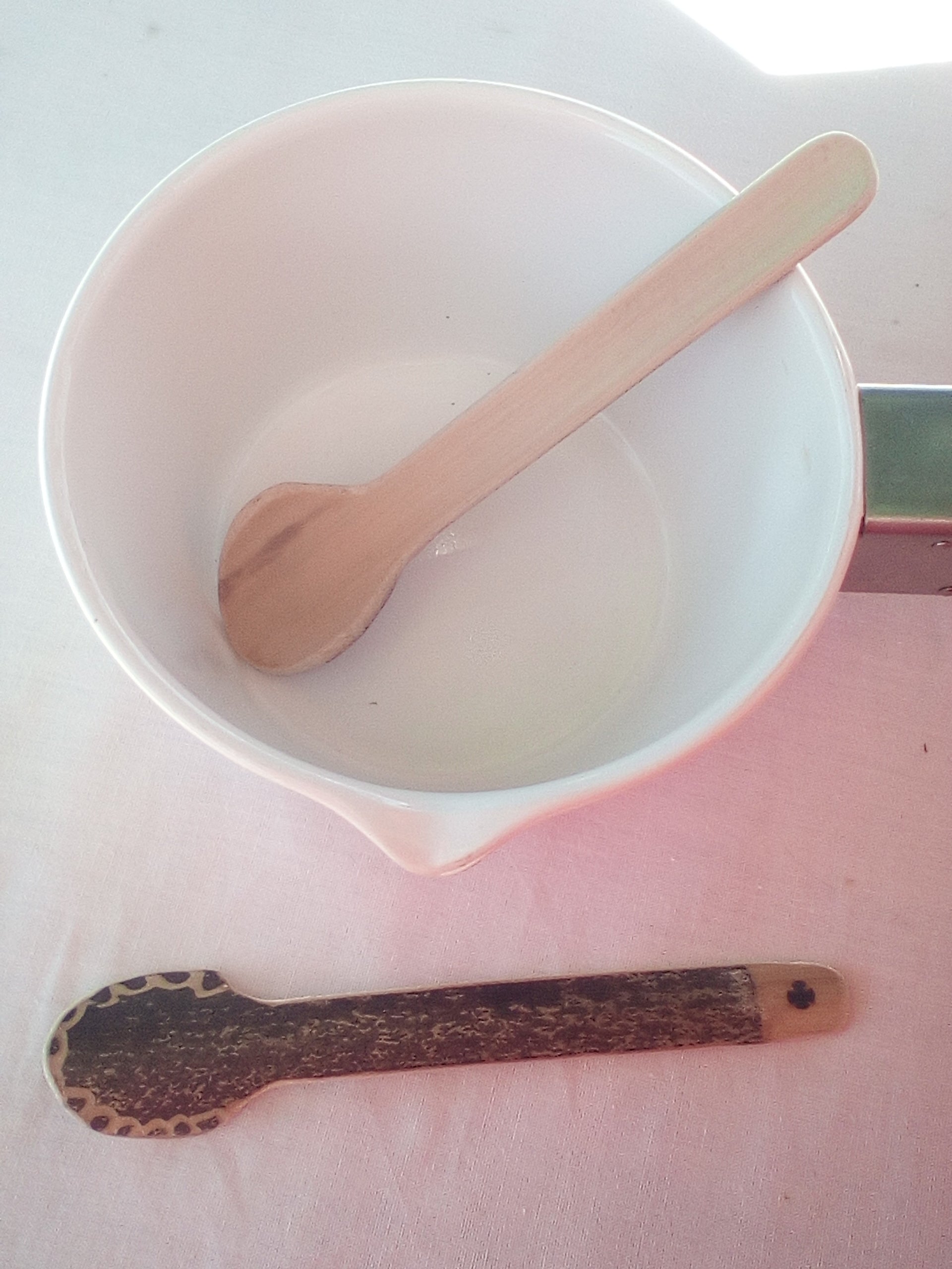 CUILLERES A TOUILLER EN BAMBOU noir ou vert artisanales de 16 cm