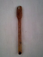 TOUILLEUR EN BAMBOU NOIR OU VERT ARTISANAL de 10-11 cm