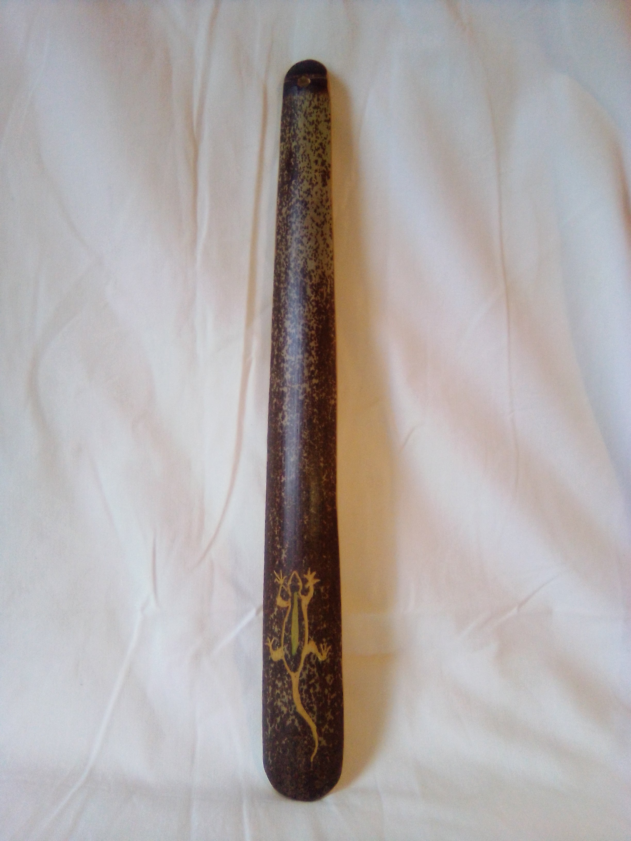 Chausse- pied artisanal en bambou noir ou vert de 20 cm à 50 cm