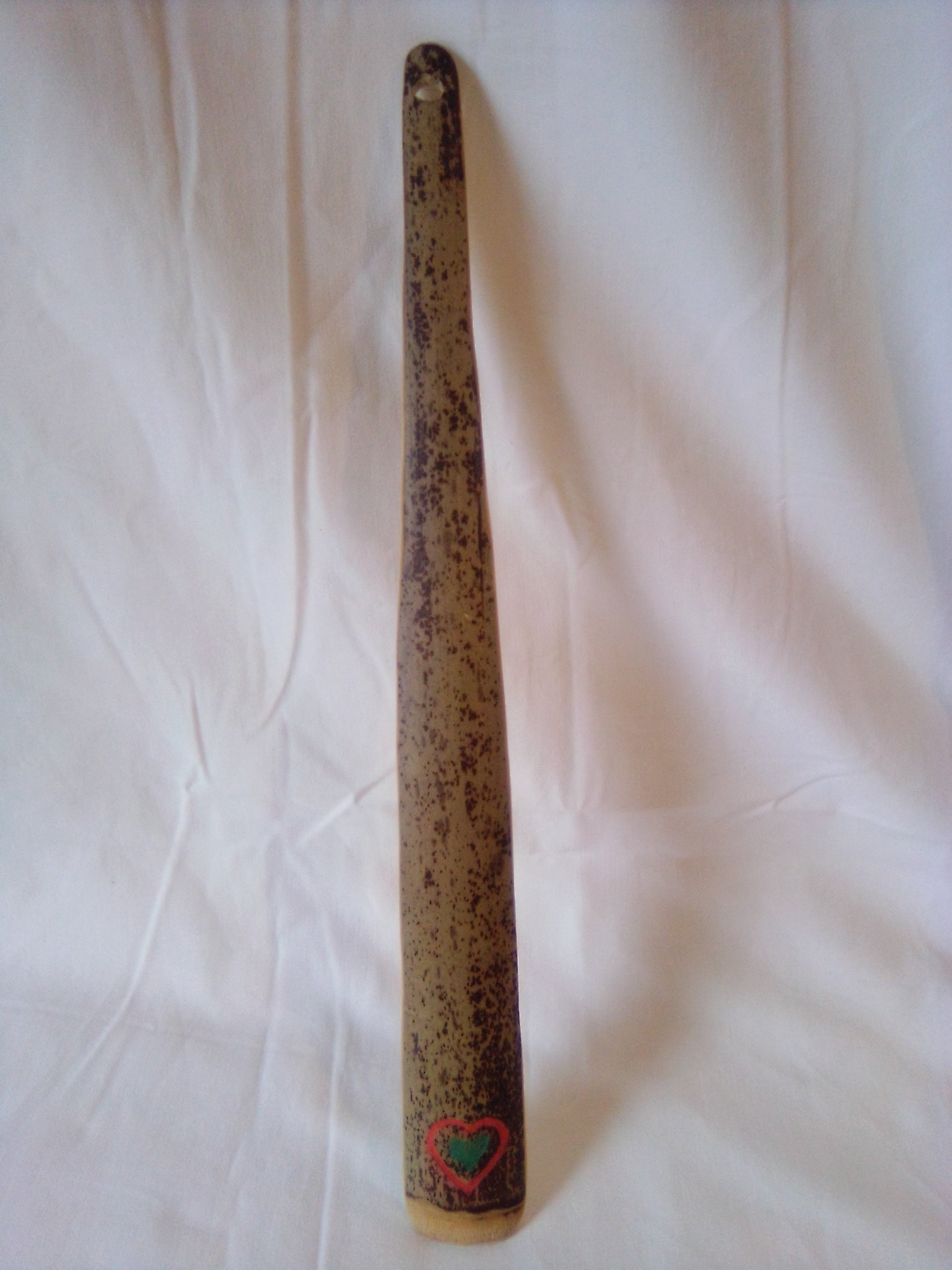 Chausse- pied artisanal en bambou noir ou vert de 20 cm à 50 cm