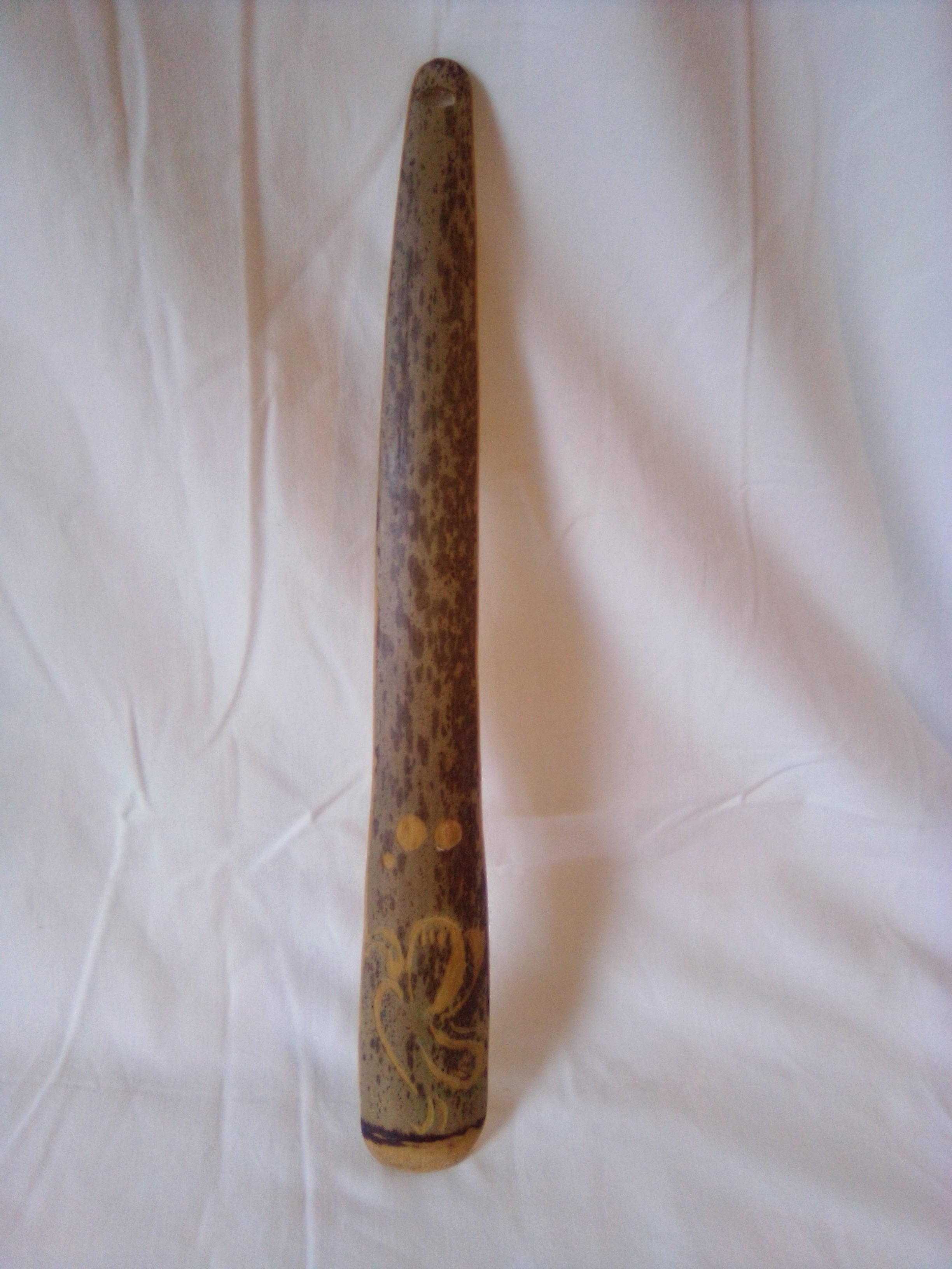 Chausse- pied artisanal en bambou noir ou vert de 20 cm à 50 cm