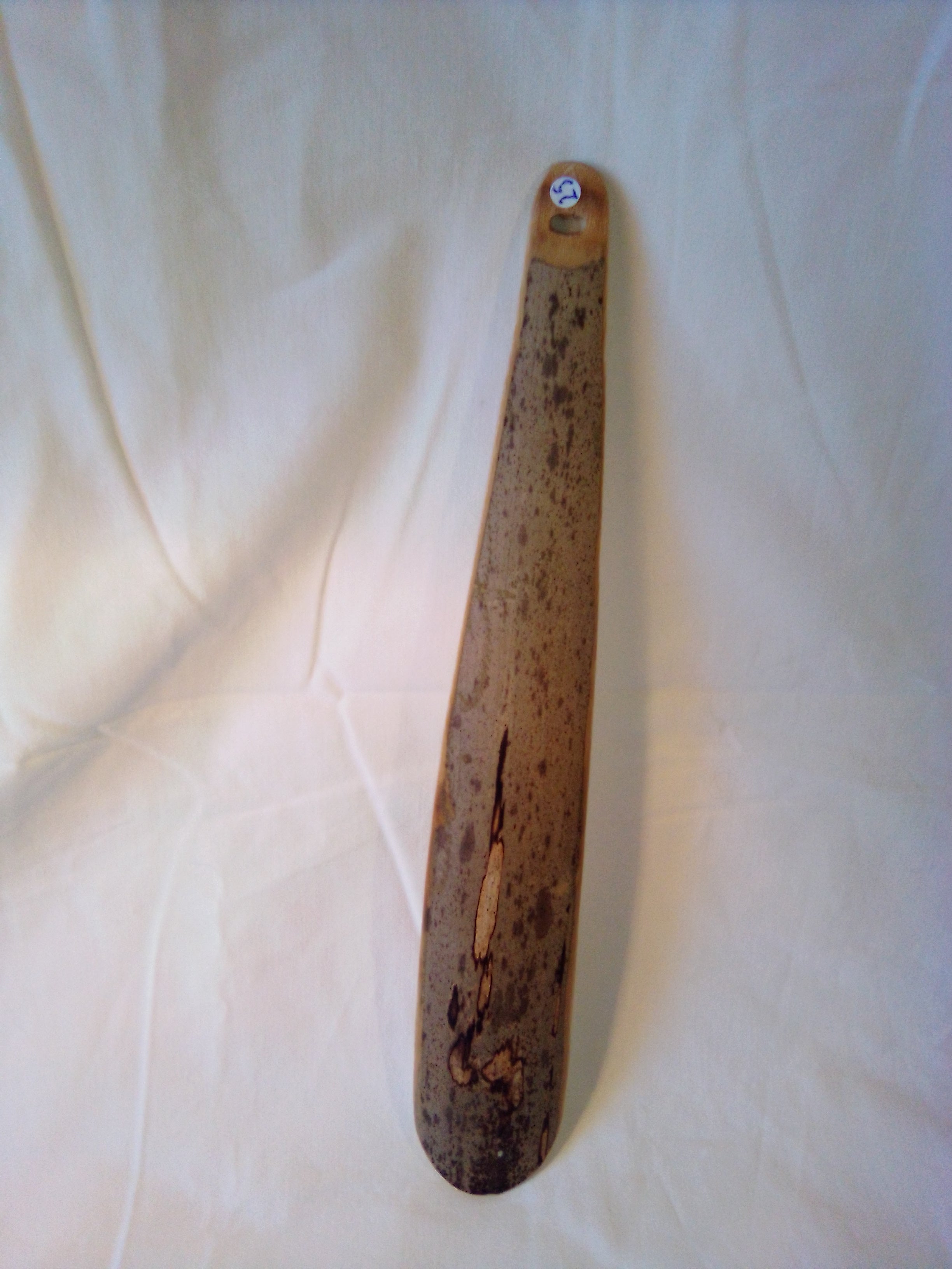 Chausse- pied artisanal en bambou noir ou vert de 20 cm à 50 cm