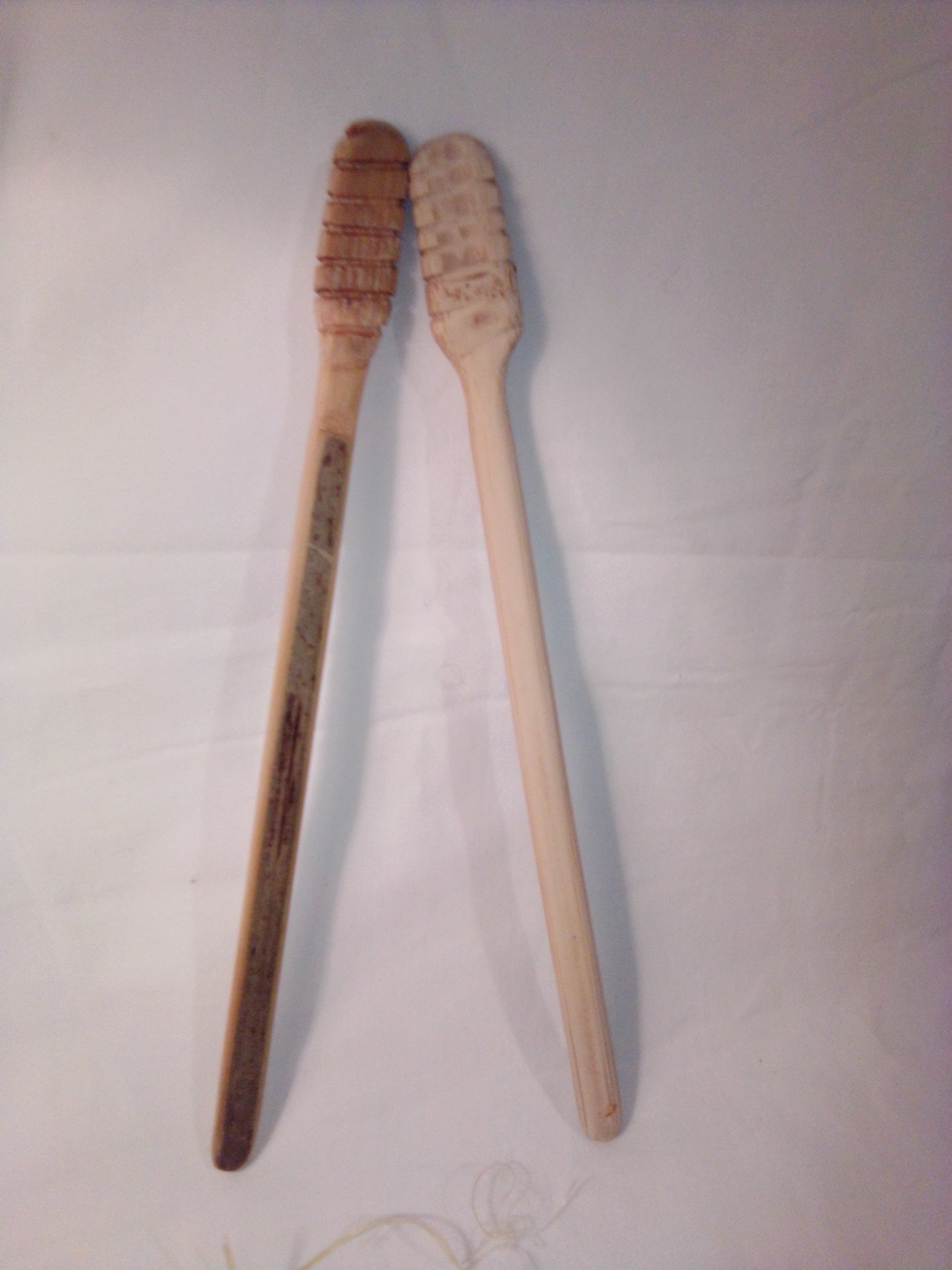 Boules à miel en bambou naturel de 15 à 25 cm