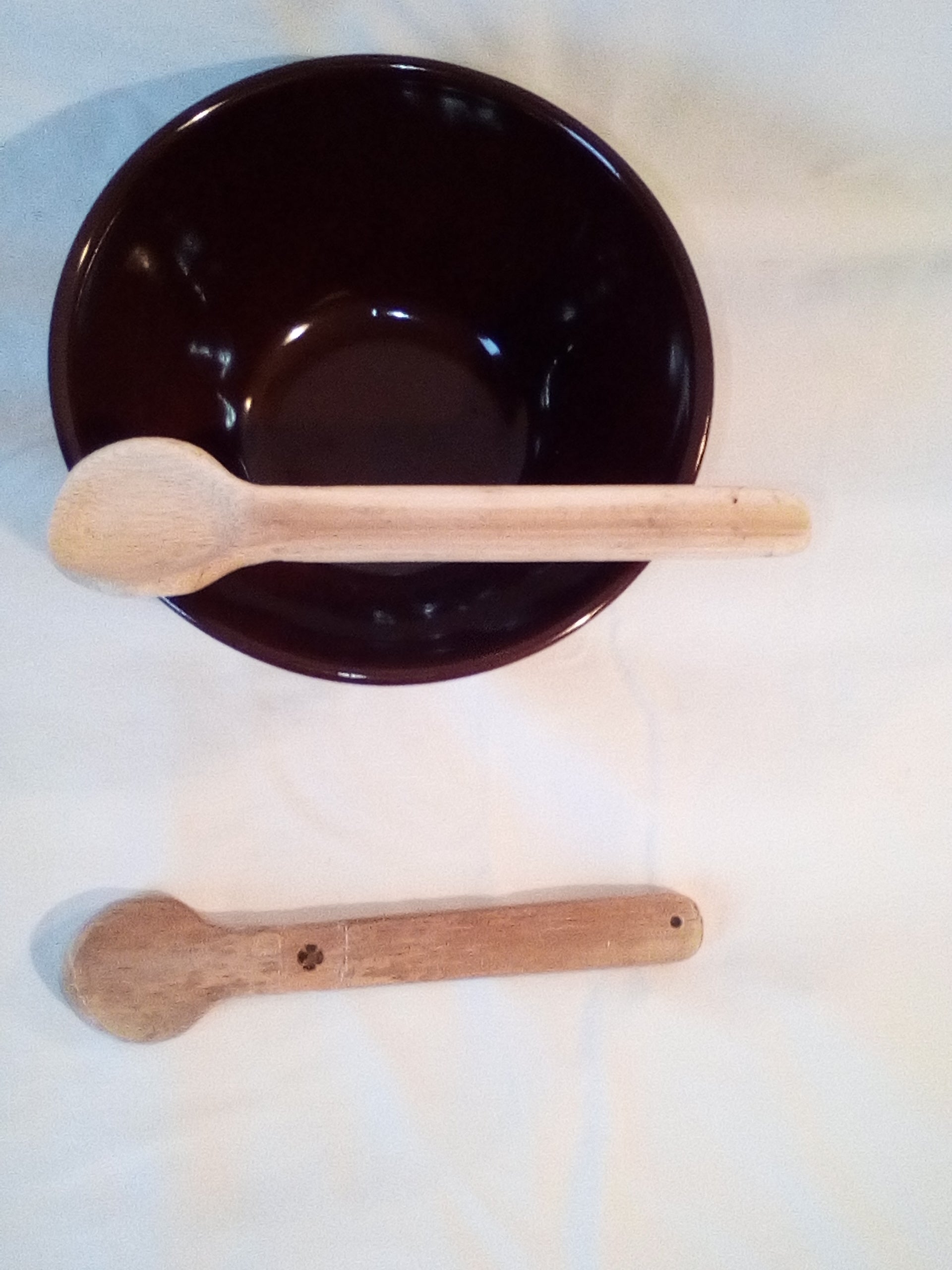 cuillère en bambou artisanale de 15 cm